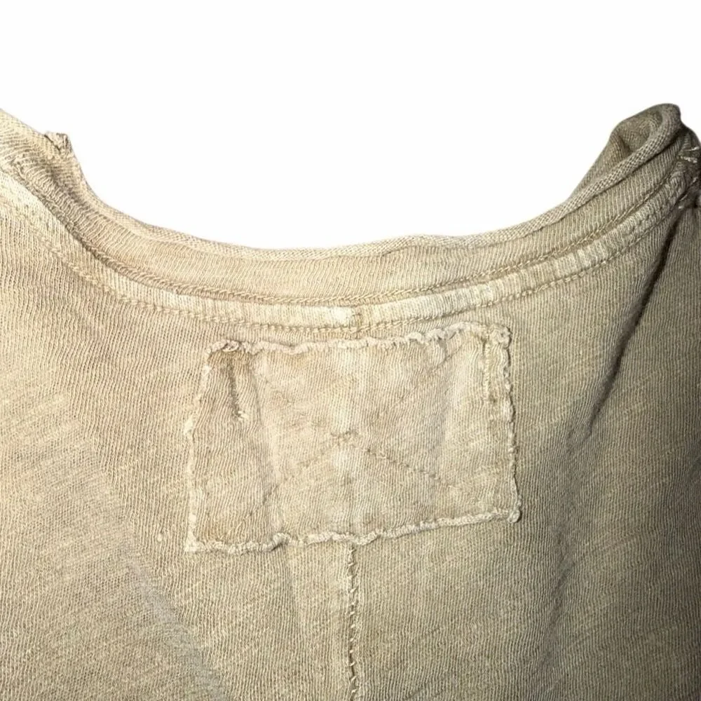 Free People X We The Free Be My Baby Tee shirt in tropical nut womens M NEW